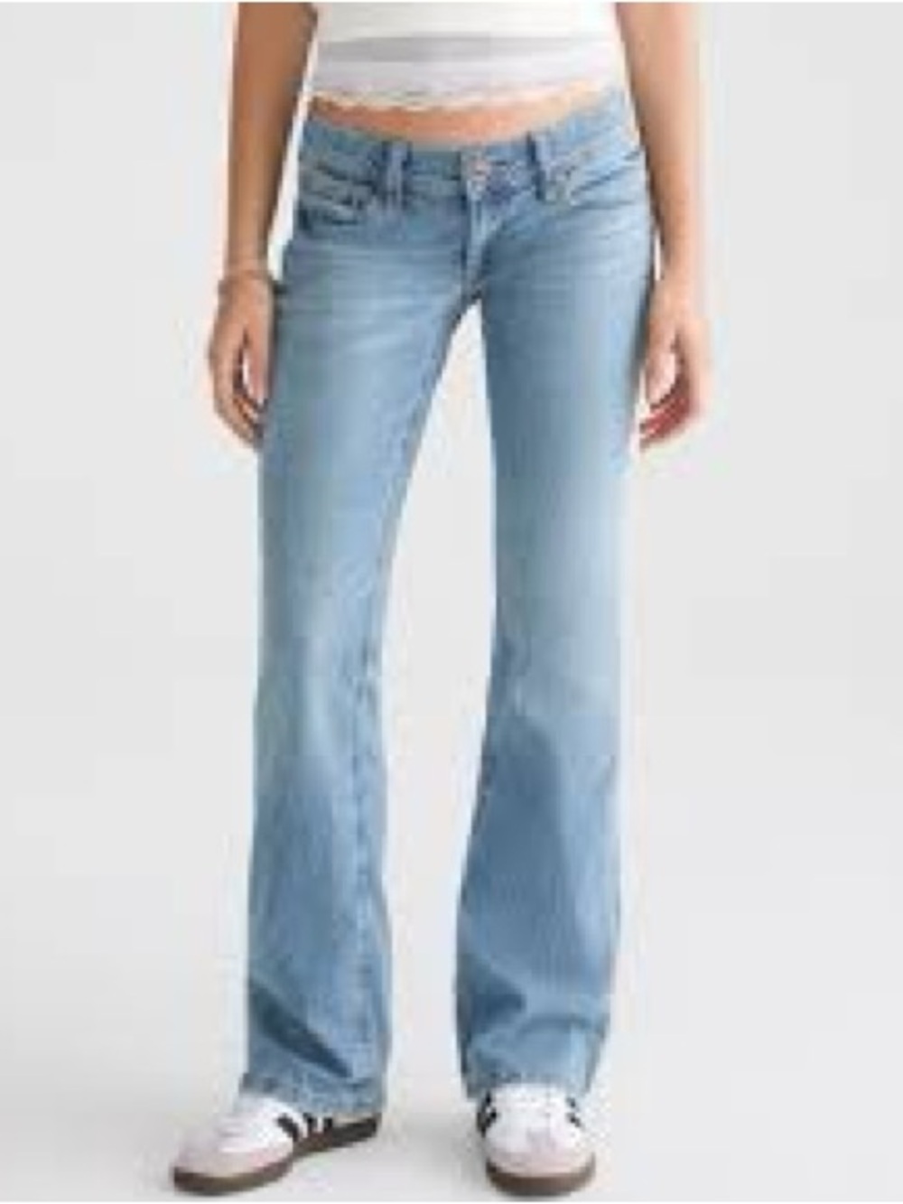 Aeropostale Light Blue Flared Jeans